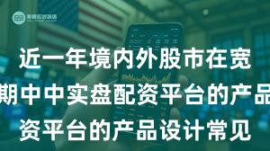 近一年境内外股市在宽幅震荡周期中中实盘配资平台的产品设计常见